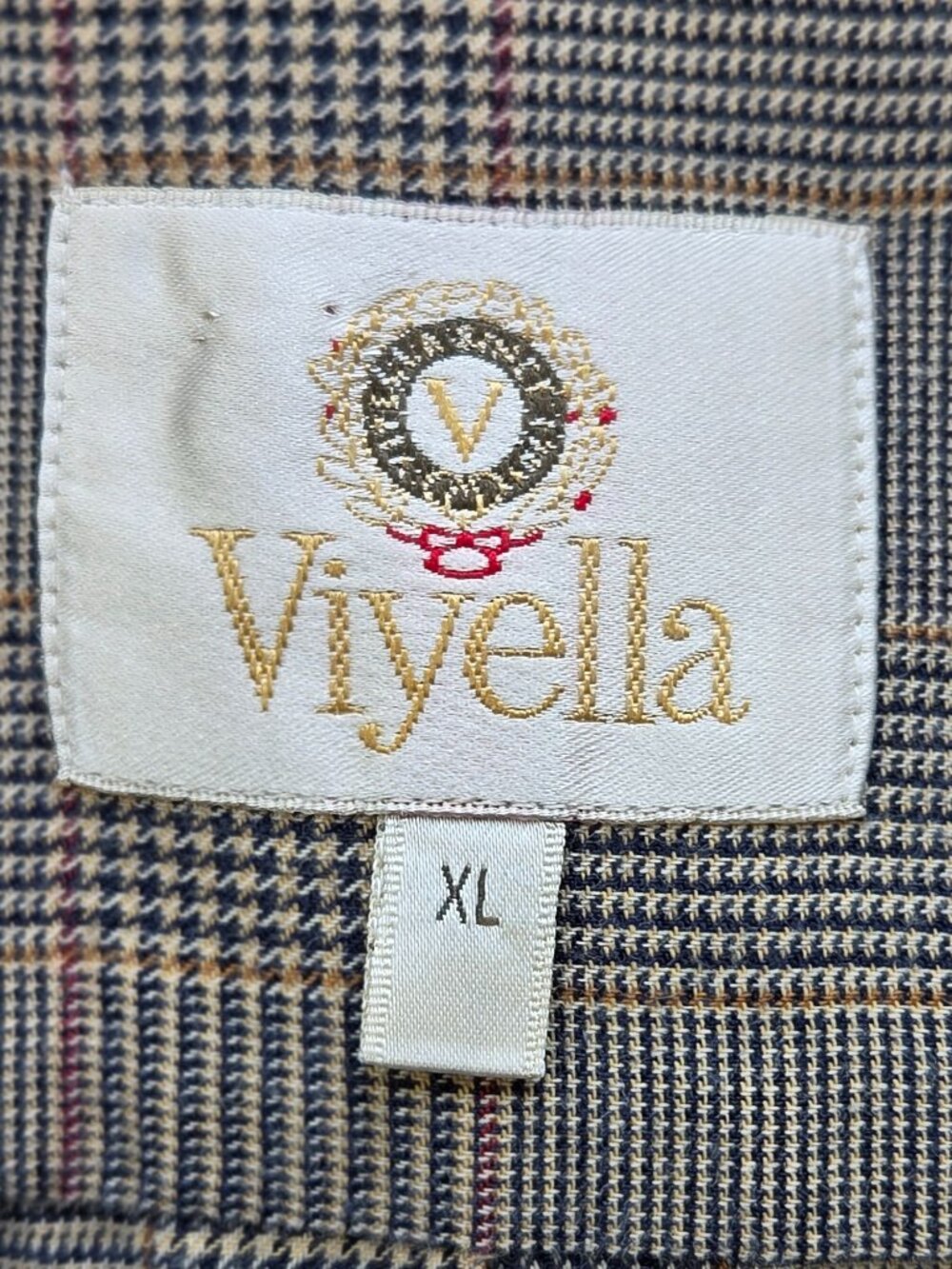NWOT-Viyella Shirt  Men XL Premium Heritage Cotton Wool Plaid USA Classic Preppy